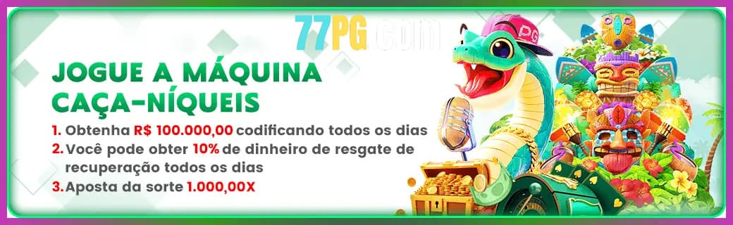 77PG ajuda online — chat de suporte no aplicativo oficial